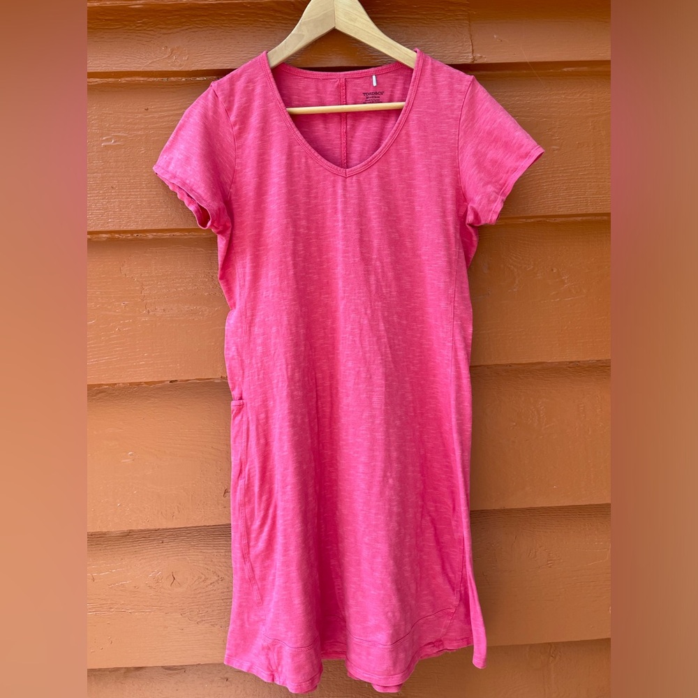 Toad and Co V-neck short sleeved dress